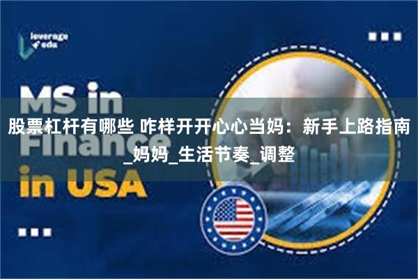 股票杠杆有哪些 咋样开开心心当妈：新手上路指南_妈妈_生活节奏_调整