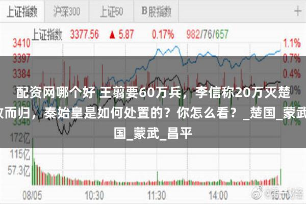 配资网哪个好 王翦要60万兵，李信称20万灭楚，大败而归，秦始皇是如何处置的？你怎么看？_楚国_蒙武_昌平