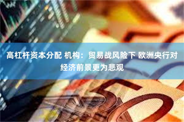 高杠杆资本分配 机构：贸易战风险下 欧洲央行对经济前景更为悲观