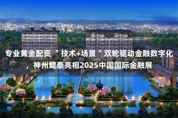 专业黄金配资 ＂技术+场景＂双轮驱动金融数字化，神州鲲泰亮相2025中国国际金融展