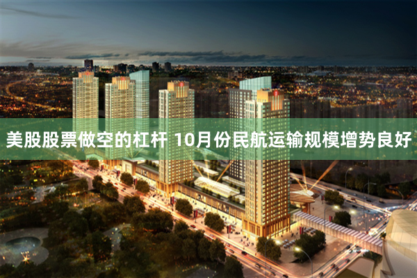 美股股票做空的杠杆 10月份民航运输规模增势良好