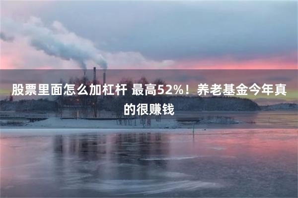 股票里面怎么加杠杆 最高52%!养老基金今年真的很赚钱