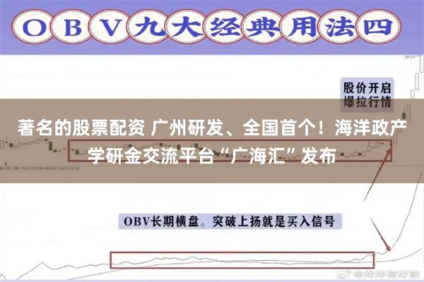 著名的股票配资 广州研发、全国首个！海洋政产学研金交流平台“广海汇”发布