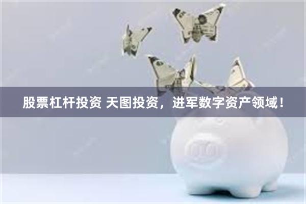 股票杠杆投资 天图投资，进军数字资产领域！