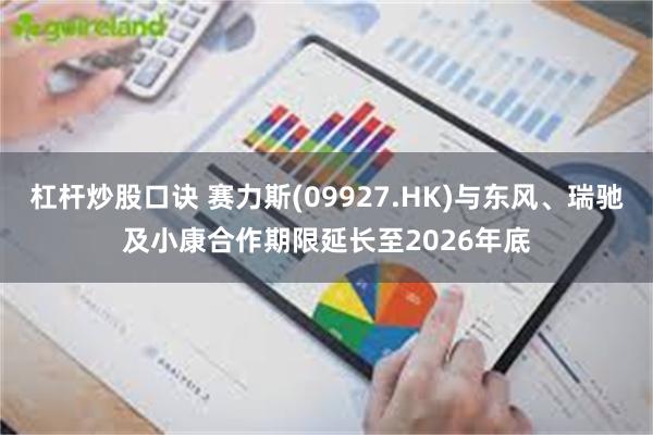 杠杆炒股口诀 赛力斯(09927.HK)与东风、瑞驰及小康合作期限延长至2026年底