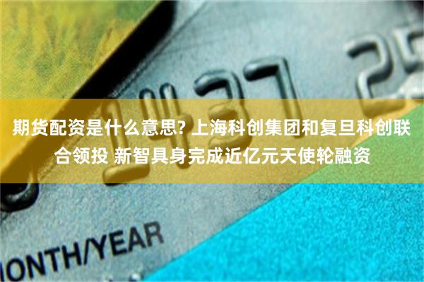 期货配资是什么意思? 上海科创集团和复旦科创联合领投 新智具身完成近亿元天使轮融资