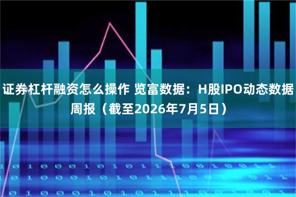 证券杠杆融资怎么操作 览富数据：H股IPO动态数据周报（截至2026年7月5日）